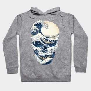 The Great Wave off Skull Hoodie